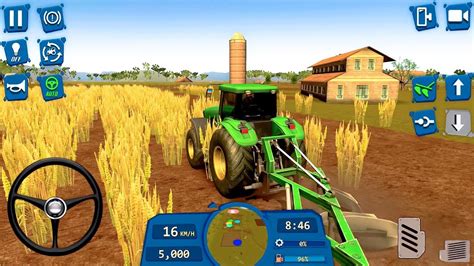 Tractor Arando Y Sembrando Simulador De Agricultura Juegos Android