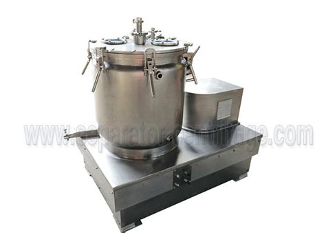 Cbd Cannabis Oil Ethanol Extraction Jacketed Centrifuge Low Temperature