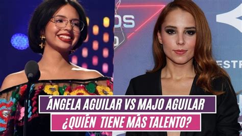 ÁNGELA AGUILAR vs MAJO AGUILAR Quién tiene más talento y quien tiene