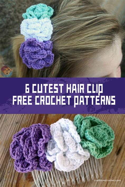 Hair Clip Free Crochet Patterns Igoodideas