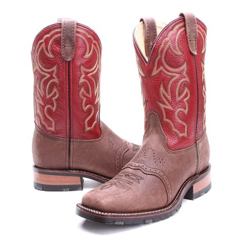 Square Toe Womens Cowgirl Boots