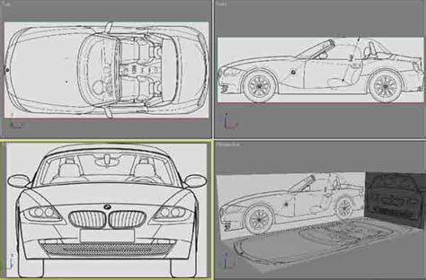 CGArena Z4 Unleashed Car Modeling Tutorial