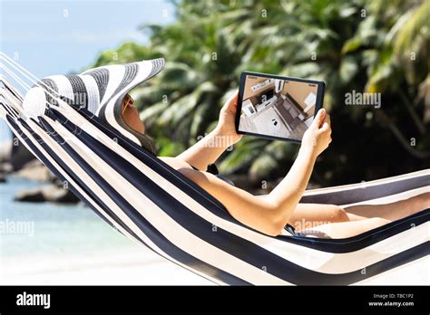 Bikini Model Beach Lying Hi Res Stock Photography And Images Alamy