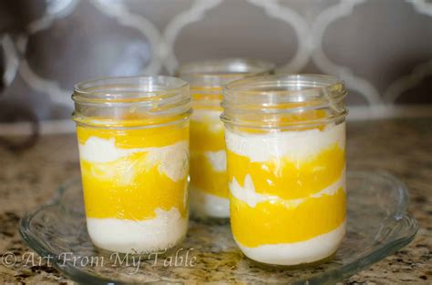Mouthwatering Mango Parfait Art From My Table