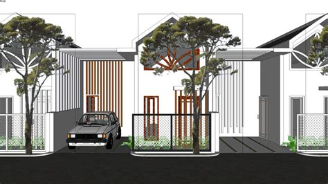 Rumah Minimalis Lahan 6m X 10m 3d Warehouse