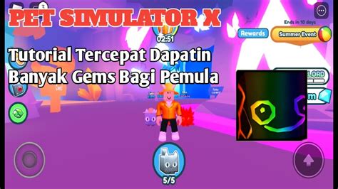 Tutorial Tercepat Mendapatkan BANYAK Gems Untuk Pemula Roblox Pet