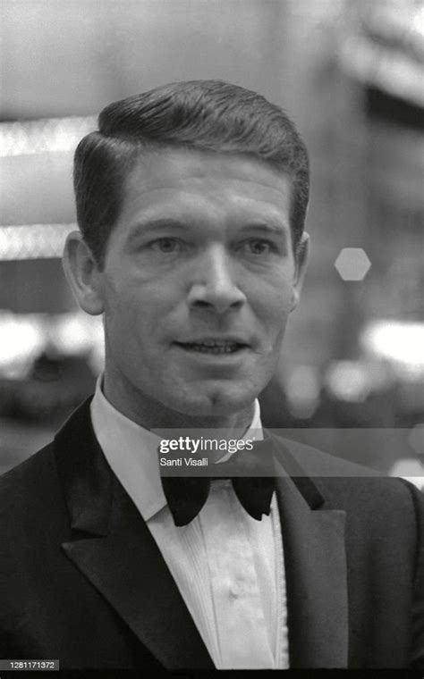 Stephen Boyd At A Party For The Movie The Oscar On February 7 1966