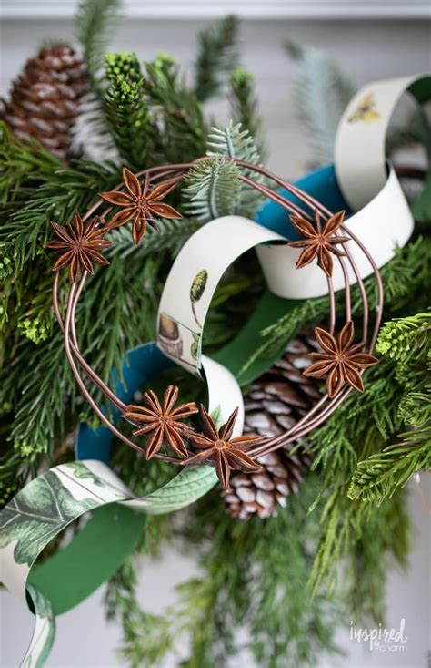 Rustic Star Anise Christmas Wreath