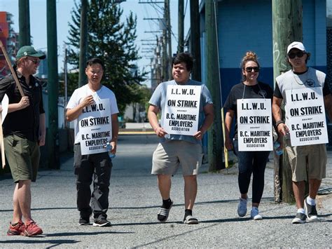 B C Port Workers Strike Will Have Ripple Effects Across The Economy