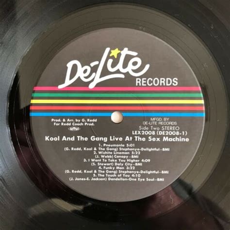 Popsike Kool And The Gang Live At The Sex Machine Japan LP LEX