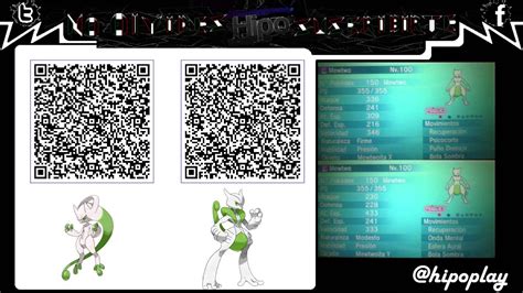 [terminado] Code Qr Mega Mewtwo Xy Chiny Pokemon Xy Oras Youtube