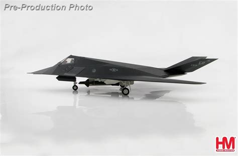 F-117A Nighthawk 85-831 Skunkworks artwork on underside Hobby Master HA5807 scale 1:72 ezToys ...