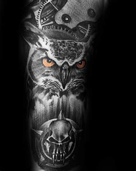 Owl Forearm Tattoos