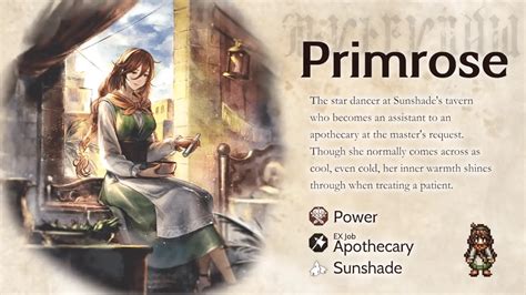 In Depth Guide To Primrose Ex In Octopath Traveler Cotc