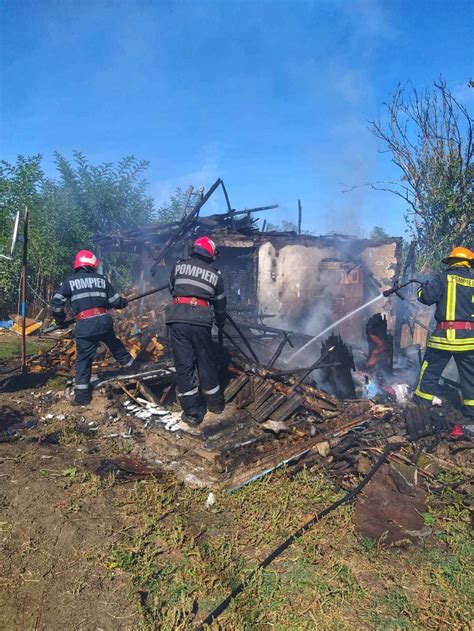 Incendiu Izbucnit La O Cas Din Localitatea R Suceni Giurgiu Tribune