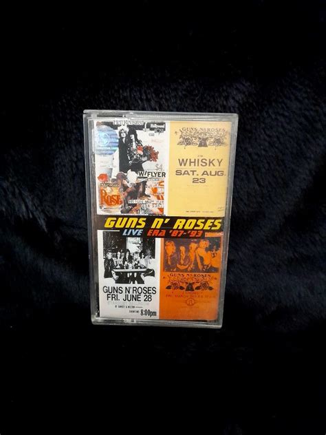 Kaset Pita GN R Guns N Roses Live Era 87 93 Vol 1 On Carousell