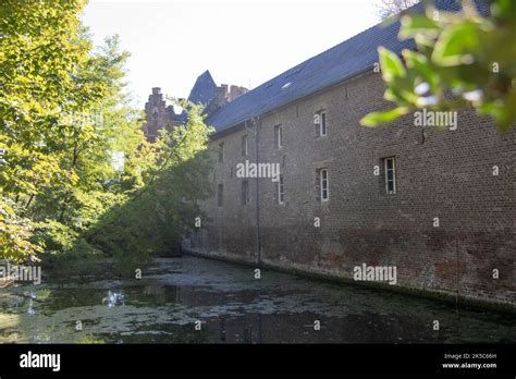 Antique Beautiful Castle In Paffendorf Near Bergheim Stock Photo Alamy