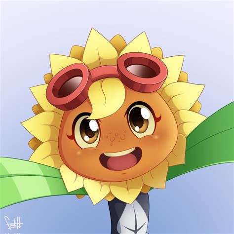 Solar Flare Plants Vs Zombies And More Drawn By Fadlihalimns Danbooru