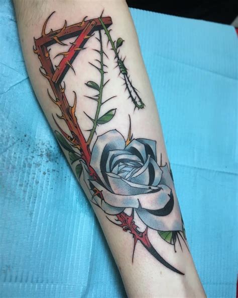 Rose and Gallows by Billy Haines @ Paradox Tattoo in Thorndale PA ...