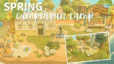 🌻springcore Campsite Animal Crossing New Horizons Youtube