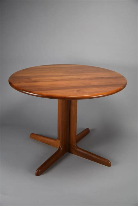 Extendable Danish Mid-Century Modern Solid Jatoba Wooden Dining Table