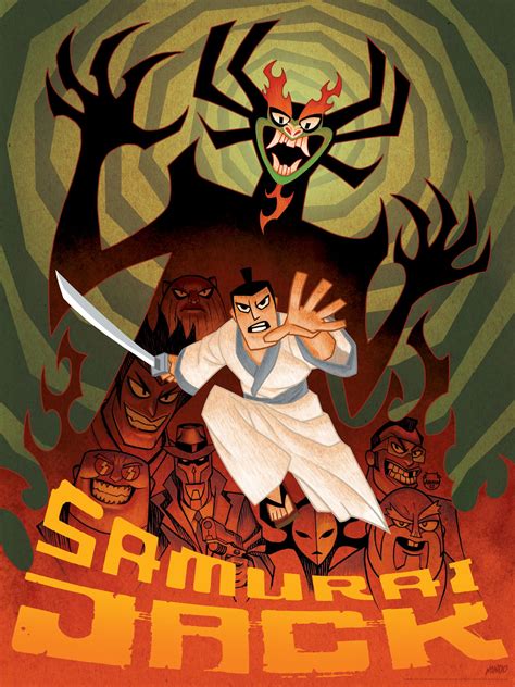 Samurai Jack Poster Mondo