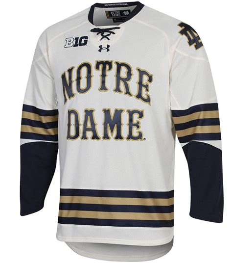 Mens Notre Dame Fighting Irish Blank 2018 White 50 Seasons Anniversary