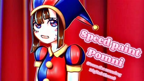 Pomni Speed Paint Youtube