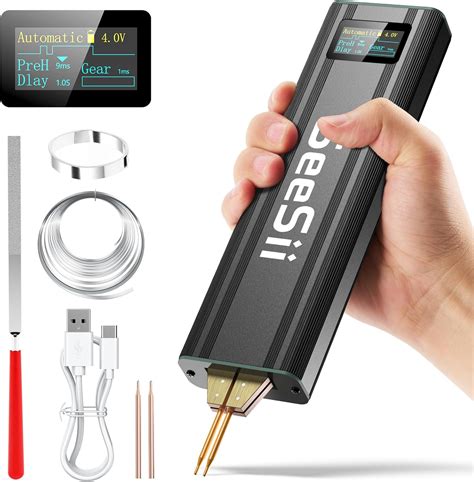 Seesii Battery Spot Welder With Ah Battery Upgraded Handheld Mini