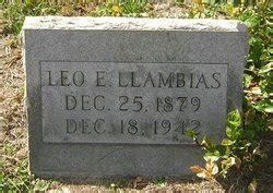 Leo Emmanuel Llambias 1879 1942 Homenaje De Find A Grave