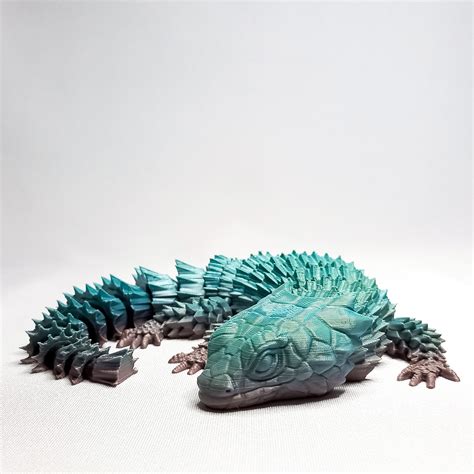 Articulated Armadillo Lizard Little Dragon 3d Model 3d Printable Cgtrader