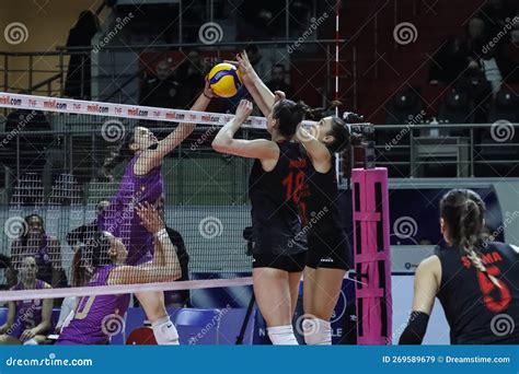 25 12 2023 Istanbul Turkey Volleyball Sultans League Thy Galatasaray