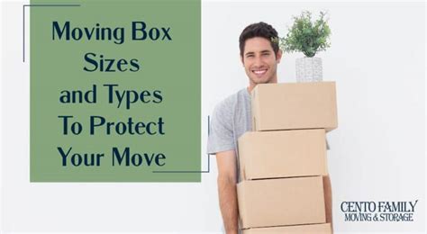 Moving Box Sizes & Types To Protect Your Move - Cento Moving