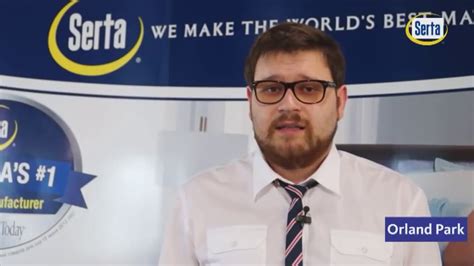 Ортопедический матрас Serta Orland Park - YouTube