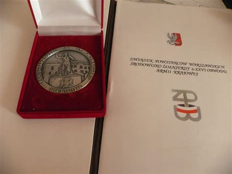 MEDAL I DYPLOM AK 65 ROCZNICA WYBUCHU POWSTANIA 14315815779