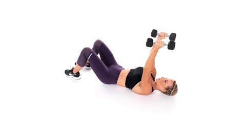 Lying Dumbbell Tricep Extension