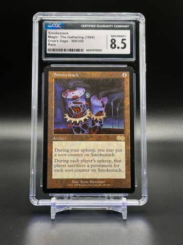 MTG Smokestack Urza S Saga 309 335 Rare CGC 8 5 EBay