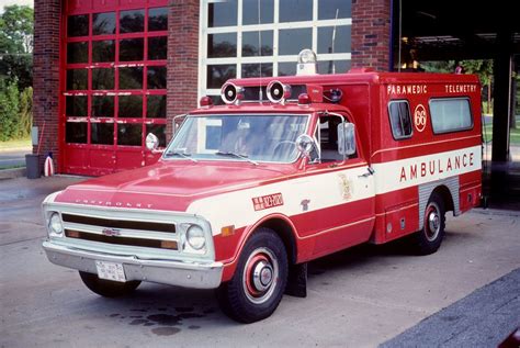 Vintage Ambulance Photo Collection Fire Trucks Rescue Vehicles