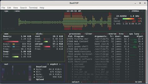 Install Bashtop On Linux A Nifty Resource Monitor For Linux