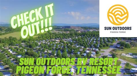 Sun Outdoors Pigeon Forge Tennessee River Plantation Rv Resort Youtube