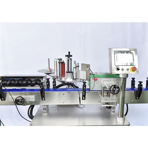 Single Head Clear Labels Adhesive Sticker Pasting Machine From China