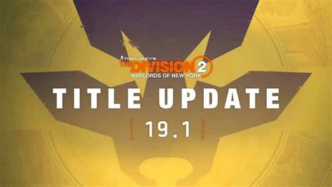 Das Division 2 Update 160 Bringt Korrekturen Für Incursion Paradise