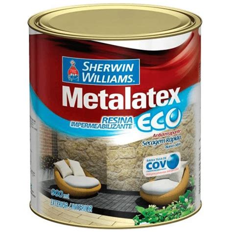 Metalatex Resina Acrílica Eco 900ml Incolor MadeiraMadeira