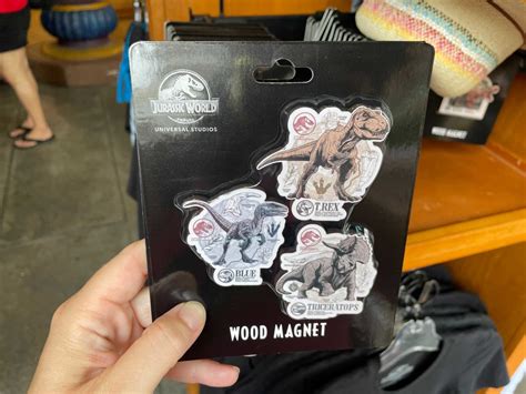 Photos New Jurassic World Wood Magnets Available At Universal S Islands Of Adventure Wdw News