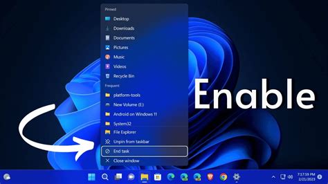 How To Enable Taskbar End Task On Windows