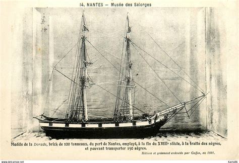 Nantes Nantes Mus E Des Salorges Cpa Maquettes De Bateau