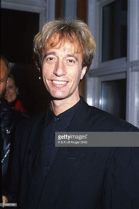 News Photo A Portrait Of Robin Gibb The Bee Gees During A Robin