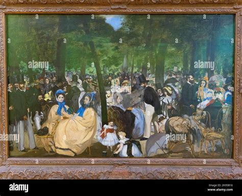 Edouard Manet Music In The Tuileries