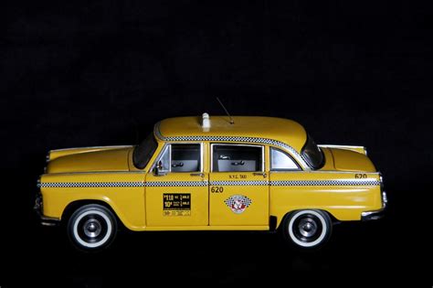 Lot Franklin Mint Precision Models New York City Checker Cab Die