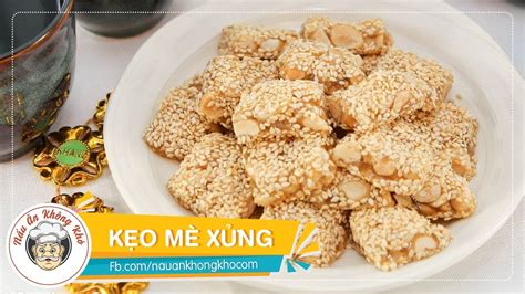 Cách làm KẸO MÈ XỬNG nhâm nhi ngày Tết - Món Ngon Ngày Tết - YouTube